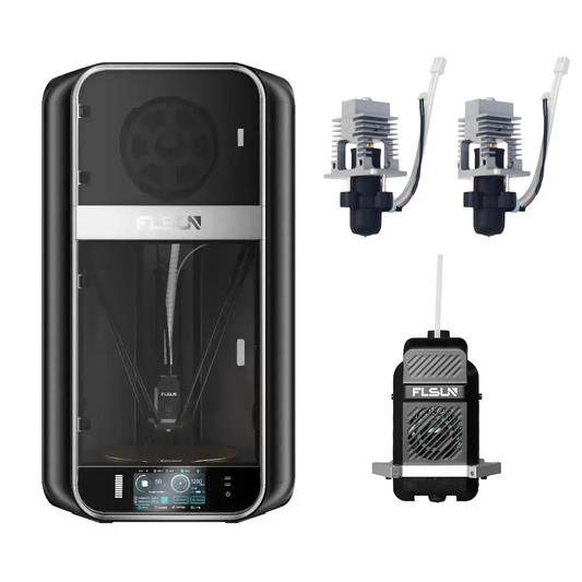FLSUN S1 Pro avec 1 effecteur et 2 têtes d'impression