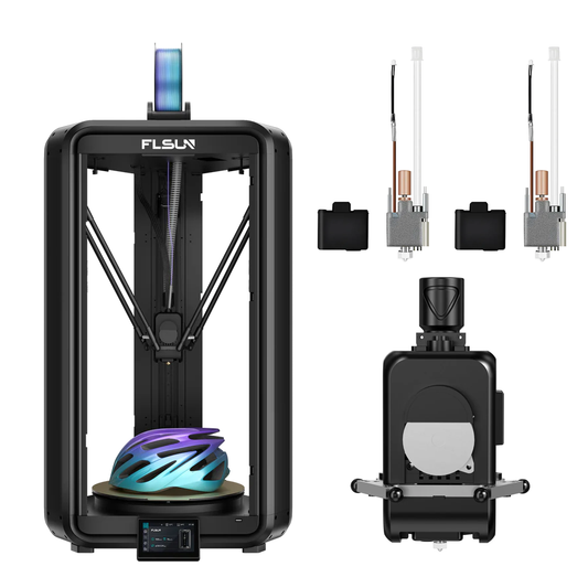 FLSUN T1 Max avec 1 effecteur et 2 têtes d'impression